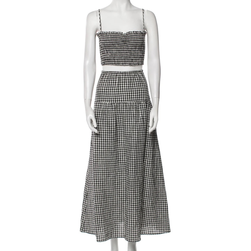 Reformation Print Skirt/Tank Set